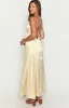 Nakita Yellow Maxi Dress sold by Beginning Boutique
