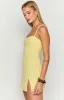 Mia Yellow Mini Dress sold by Beginning Boutique