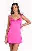 Joyce Hot Pink Mini Dress sold by Beginning Boutique