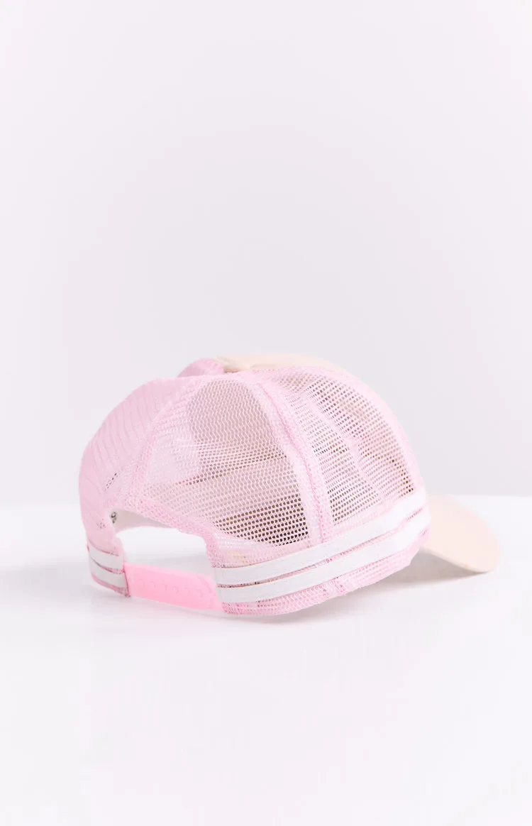 Beginning Cream Pony Club Trucker Cap sold by Beginning Boutique product image thumbnail 4