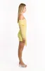 Paige Yellow Off The Shoulder Mini Dress sold by Beginning Boutique