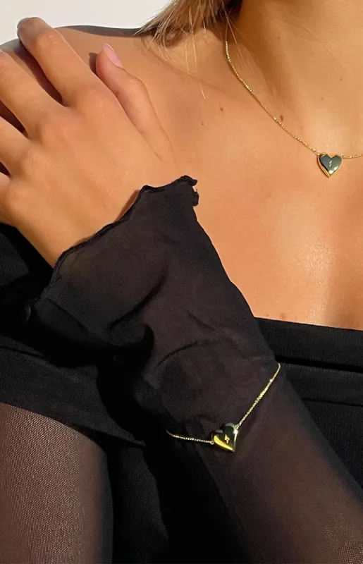 Lovestruck Lou Gold Andi Bracelet sold by Beginning Boutique