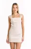 Macayle Cream Mini Dress sold by Beginning Boutique