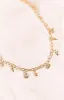 Gold Chain Shell Belt sold by Beginning Boutique