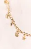Gold Chain Shell Belt sold by Beginning Boutique