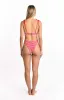9.0 Swim Bianca Red Stripe Bikini Top sold by Beginning Boutique