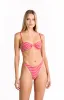 9.0 Swim Bianca Red Stripe Bikini Top sold by Beginning Boutique