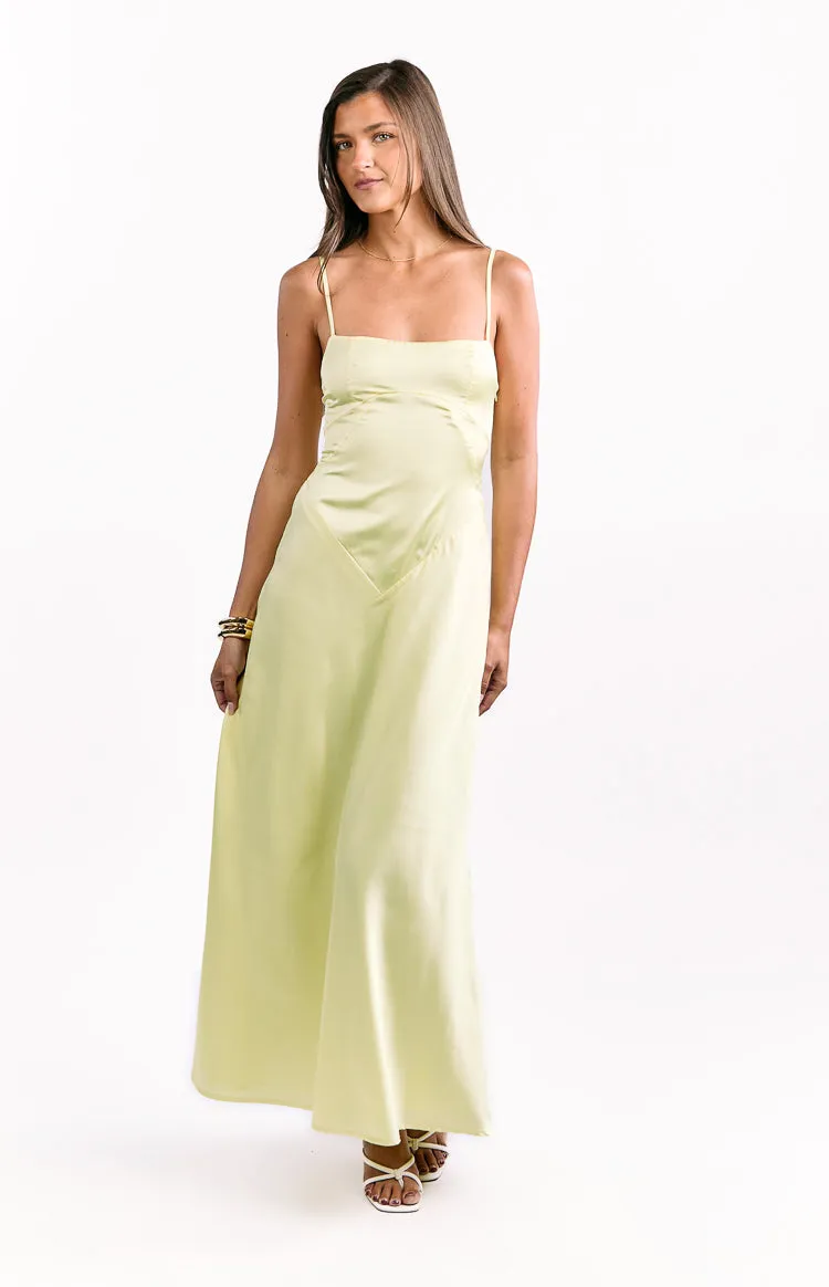 Joey Yellow Maxi Dress sold by Beginning Boutique product image thumbnail 3
