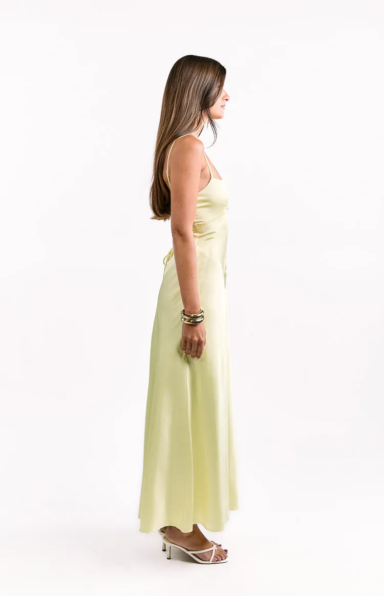 Joey Yellow Maxi Dress sold by Beginning Boutique product image thumbnail 4