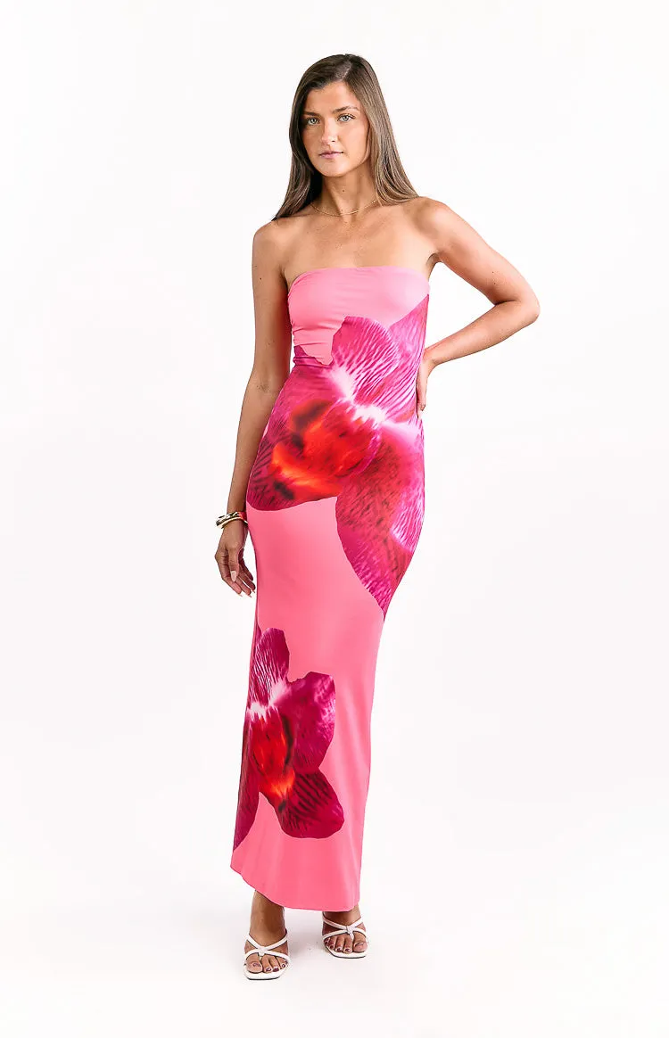 Arizona Pink Orchid Maxi Dress sold by Beginning Boutique product image thumbnail 3