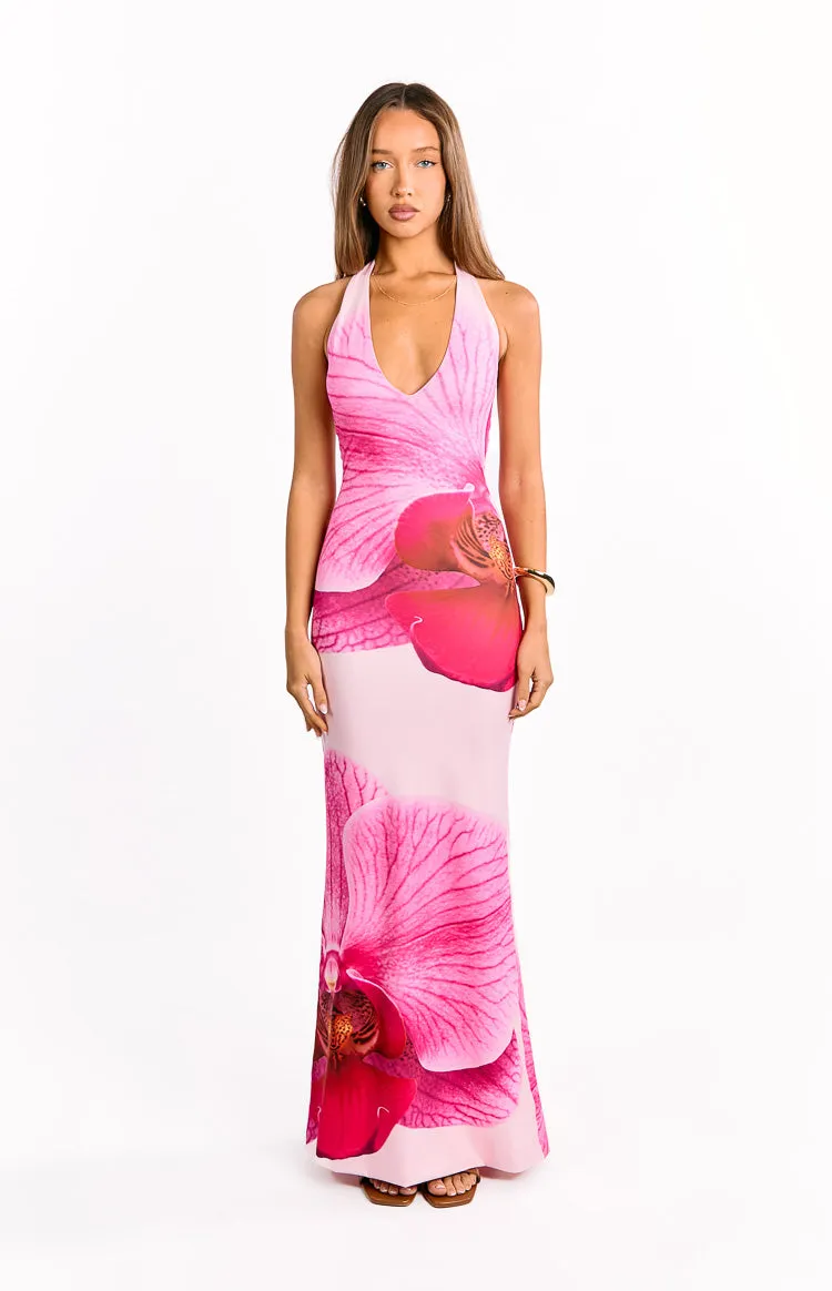 Eliana Pink Orchid Maxi Dress sold by Beginning Boutique product image thumbnail 2