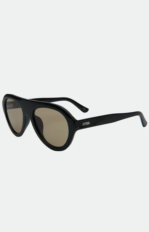 Otra Eyewear Maddy Black Aviator Sunglasses sold by Beginning Boutique