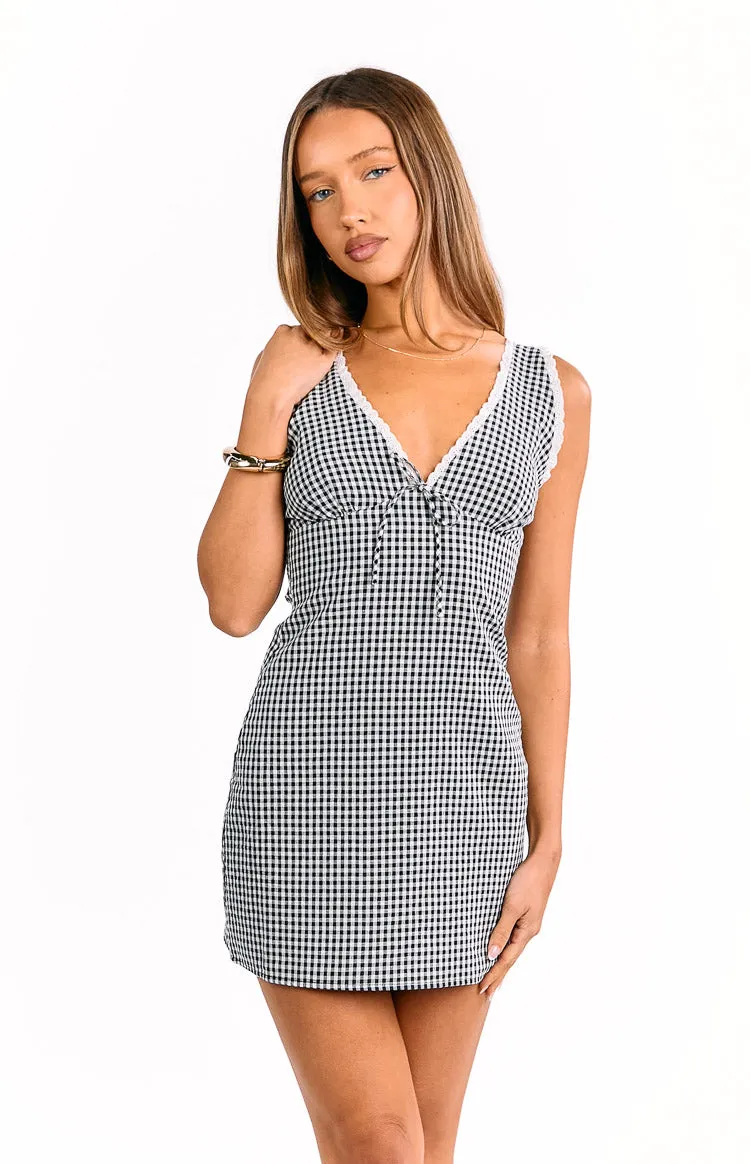 Brittney Black Mini Dress sold by Beginning Boutique product image thumbnail 2