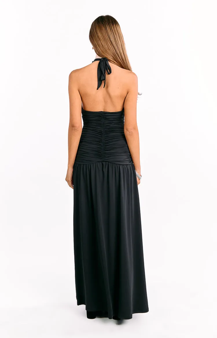 Gloria Black Maxi Dress sold by Beginning Boutique product image thumbnail 5