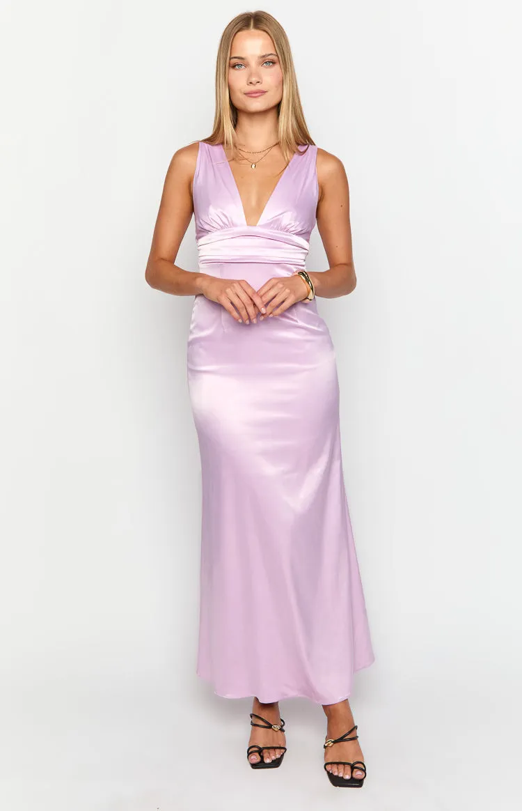 Eli Purple Maxi Dress sold by Beginning Boutique product image thumbnail 3