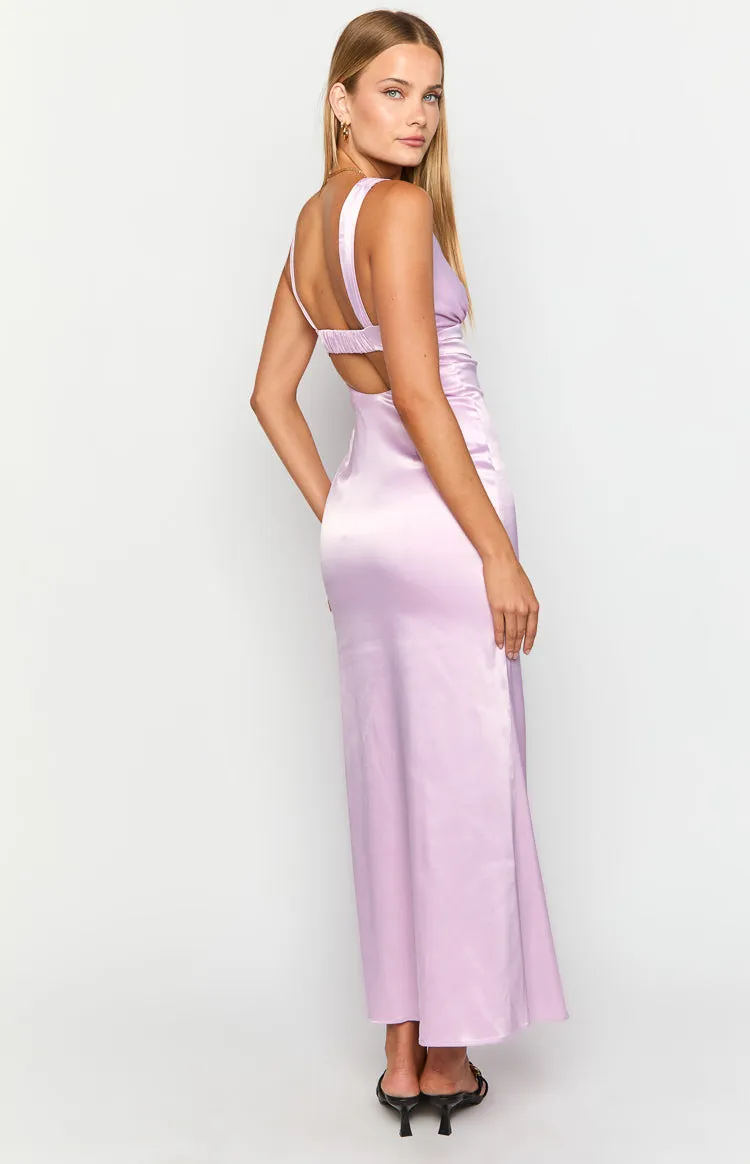 Eli Purple Maxi Dress sold by Beginning Boutique product image thumbnail 5