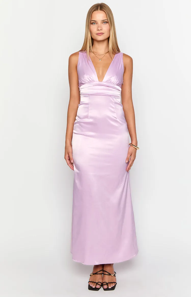 Eli Purple Maxi Dress sold by Beginning Boutique product image thumbnail 2