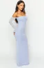 Odette Lilac Long Sleeve Formal Maxi Dress sold by Beginning Boutique