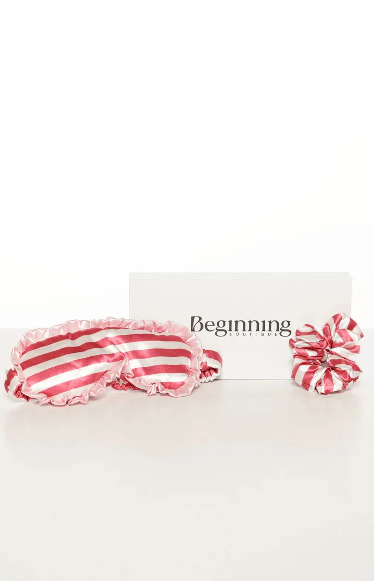 Georgina Eye Mask and Scrunchie Satin Set (FREE over $150) sold by Beginning Boutique