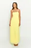Flossie Yellow Maxi Sleeveless Dress sold by Beginning Boutique