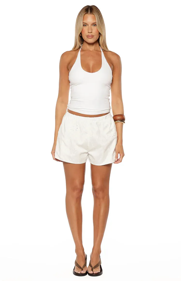 Ailany White Floral Shorts sold by Beginning Boutique product image thumbnail 3