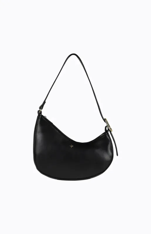 Peta and Jain Cinder Black Shoulder Bag made by Beginning Boutique