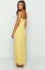 Braelyn Yellow Strapless Maxi Dress sold by Beginning Boutique