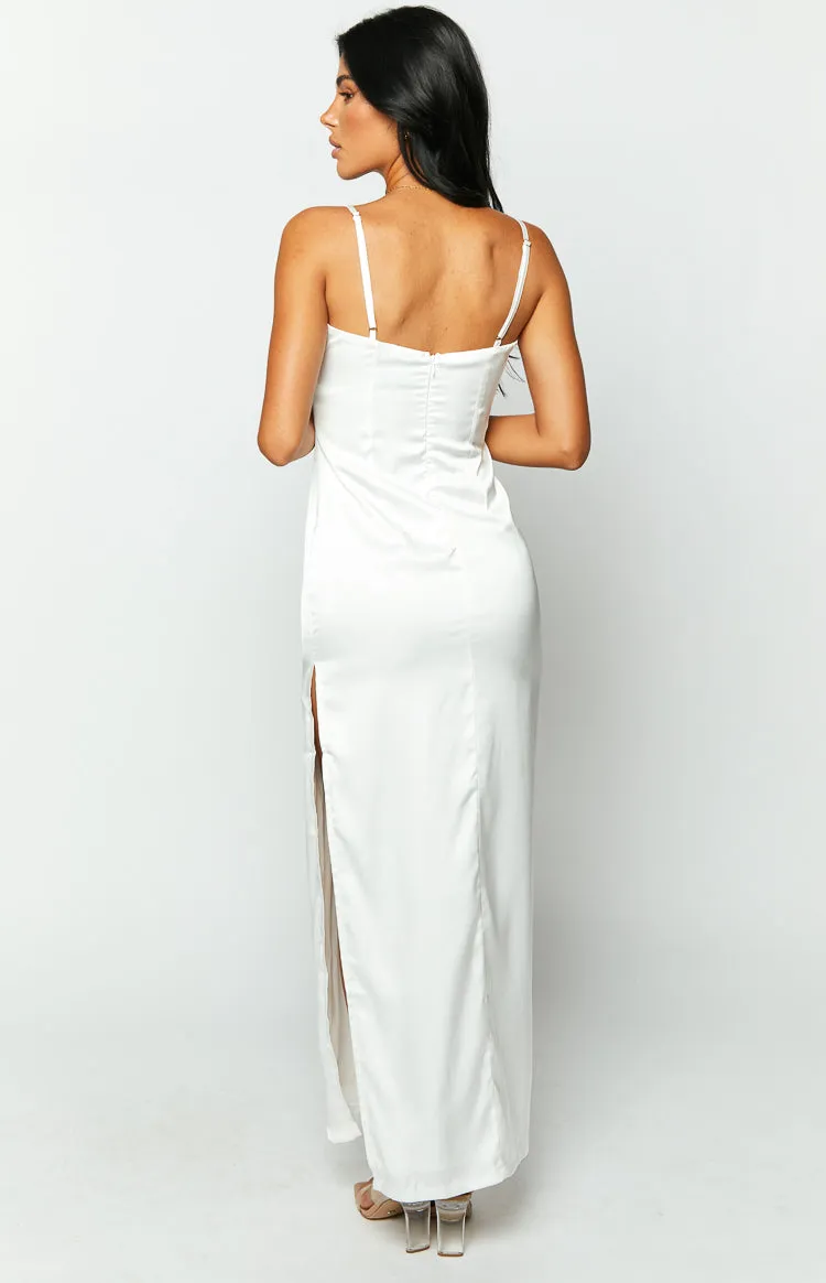 Honey Off White Maxi Dress sold by Beginning Boutique product image thumbnail 5