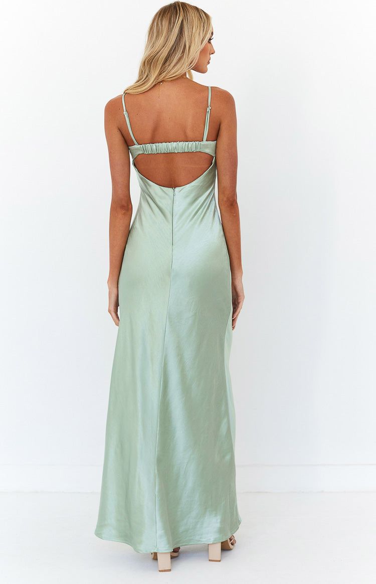 Anais Sage Maxi Dress sold by Beginning Boutique product image thumbnail 4