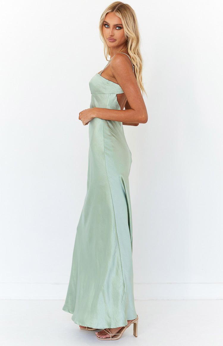 Anais Sage Maxi Dress sold by Beginning Boutique product image thumbnail 3