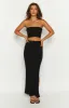 Summertime Black Knit Maxi Skirt sold by Beginning Boutique