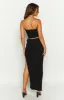 Summertime Black Knit Maxi Skirt sold by Beginning Boutique