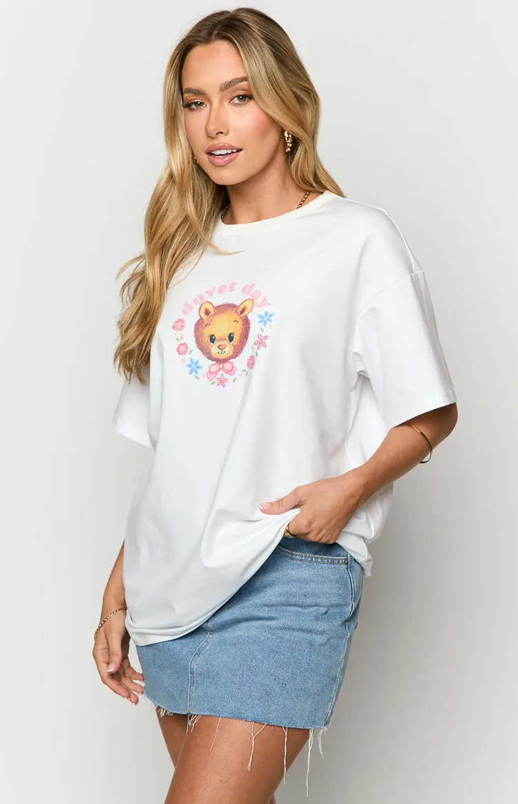 Duvet White Tee sold by Beginning Boutique product image thumbnail 3