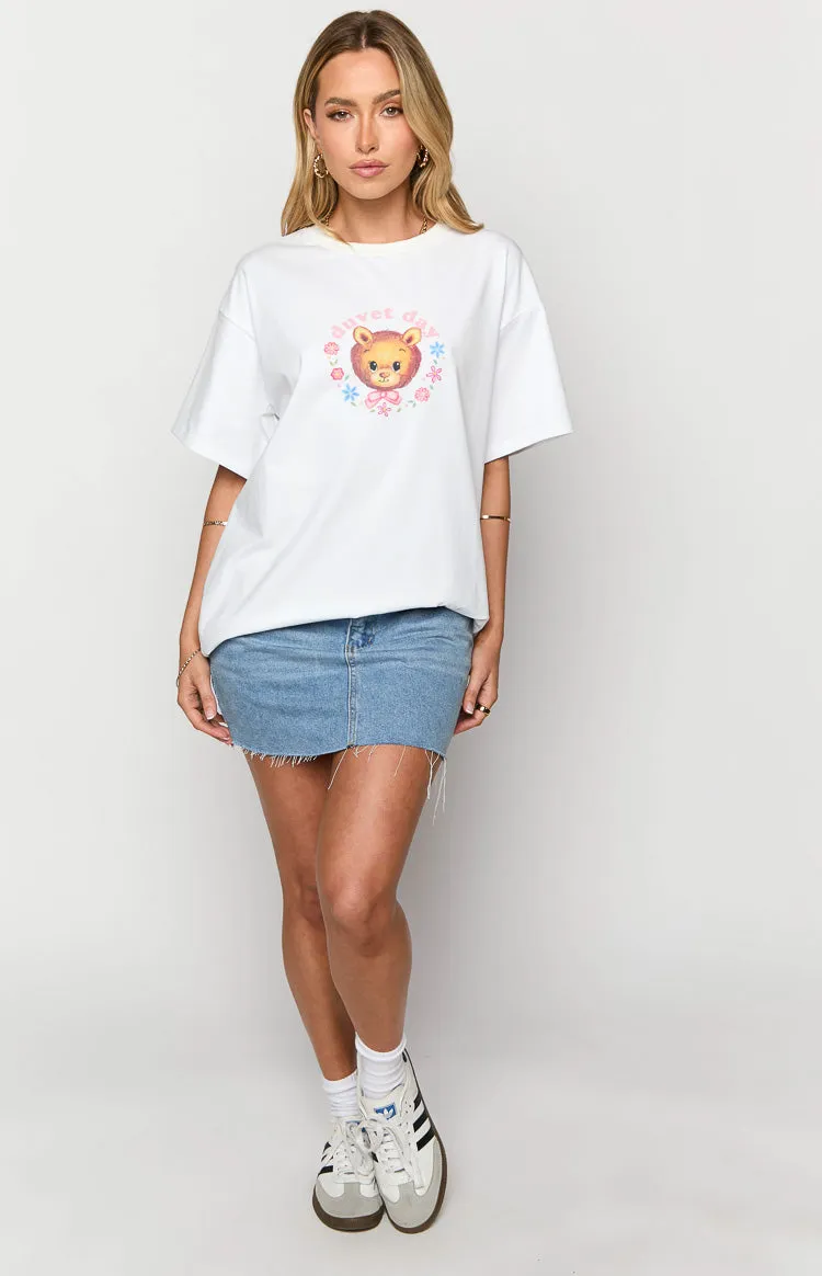 Duvet White Tee sold by Beginning Boutique product image thumbnail 2