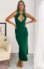 Blondie Midi Dress Emerald sold by Beginning Boutique