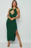Blondie Midi Dress Emerald sold by Beginning Boutique