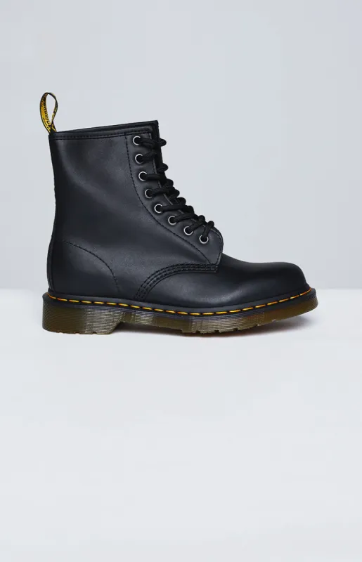 Dr. Martens 1460 Boot Black Noir Nappa sold by Beginning Boutique