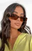 Edith Rectangle Sunglasses Tort sold by Beginning Boutique
