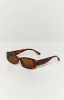Edith Rectangle Sunglasses Tort sold by Beginning Boutique