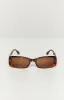 Edith Rectangle Sunglasses Tort sold by Beginning Boutique