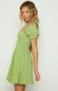 Kharis Green Mini Dress sold by Beginning Boutique