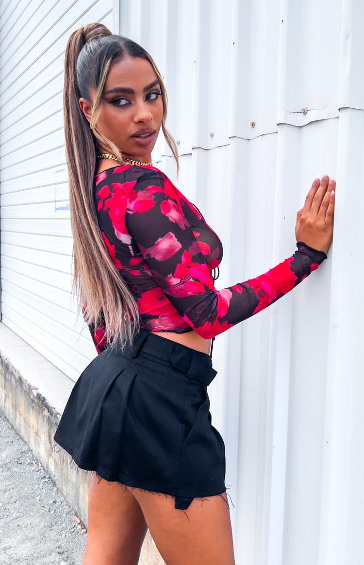 Lioness Elle Mini Skirt Black sold by Beginning Boutique