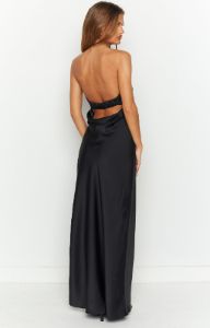Maiah Black Maxi Dress sold by Beginning Boutique