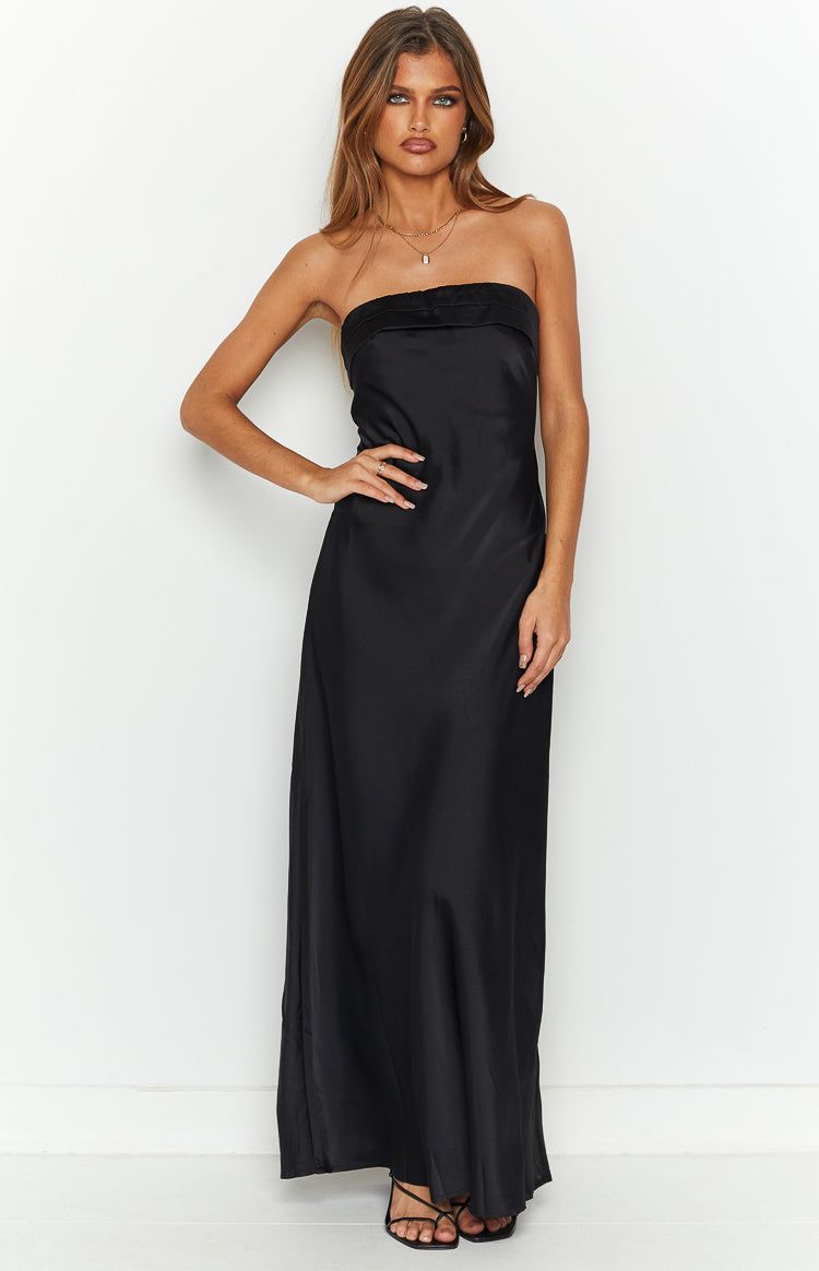 Maiah Black Maxi Dress sold by Beginning Boutique product image thumbnail 2