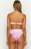 9.0 Swim Montego Pink Print Underwire Bikini Top sold by Beginning Boutique