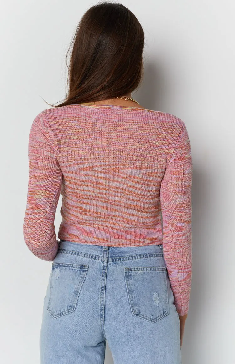 All The Feels Tie Top Pink sold by Beginning Boutique product image thumbnail 5