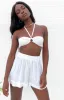 Treasure White Crop Top sold by Beginning Boutique
