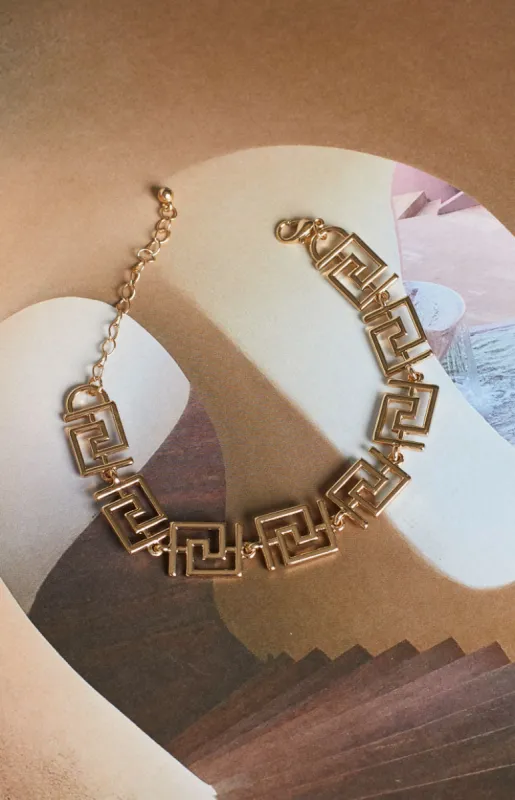 Eclat Geo Bracelet Gold sold by Beginning Boutique