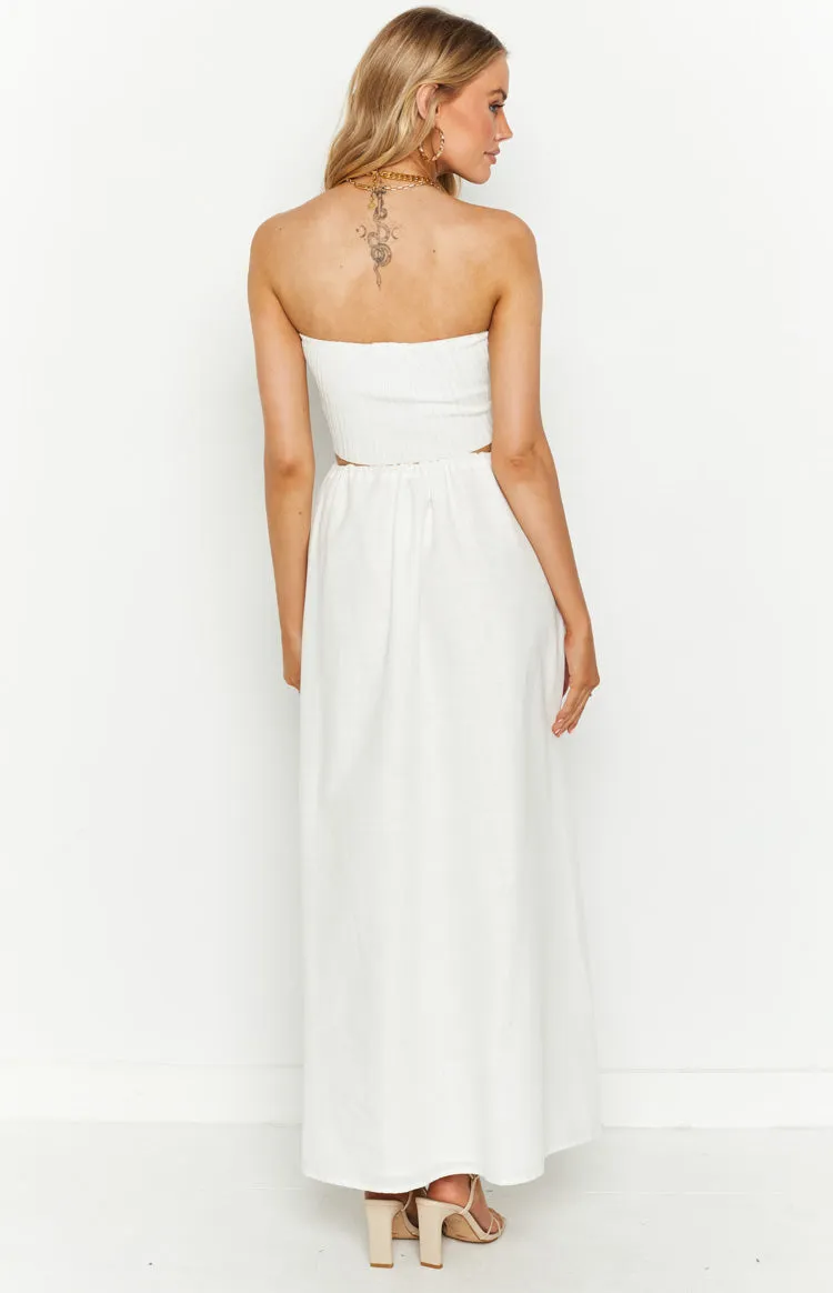 Paisley White Maxi Skirt sold by Beginning Boutique product image thumbnail 5