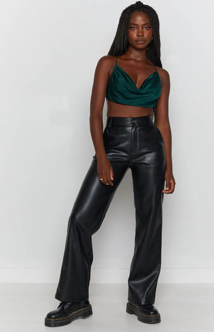 Lioness Born To Be Wild Crop Top Forest Green sold by Beginning Boutique product image thumbnail 4